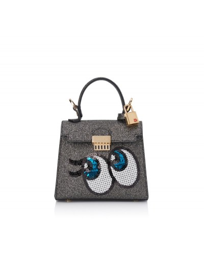 PLAYNOMORE BABY SHYGIRL glitter black